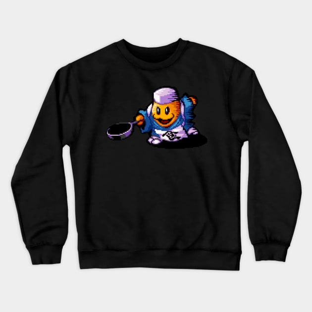 Quick Draw Chef Kawasaki Crewneck Sweatshirt by ergilHoban9